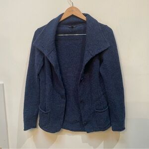 Eileen Fisher Navy Cardigan Sweater